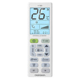 CHUNGHOP K-1302E Luz nocturna Pantalla grande Batería Control remoto universal para aire acondicionado
